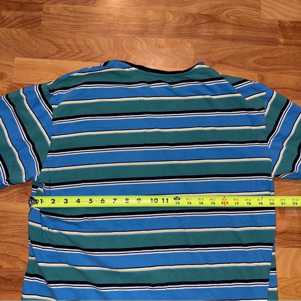 Rare Vintage Pacsun Las Vegas Embroidered Striped T Shirt Women’s Size XL - Picture 9 of 12